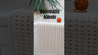 Einfaches Projekt Badematte häkeln häkeln [upl. by Flip]