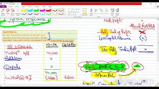 Capital Allowance Complete – ACCA Taxation TXUK  March 2024 Attempt [upl. by Attenad]