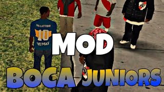 Mod de Boca Juniors para GTA San Andreas PC 2020 [upl. by Olyhs]