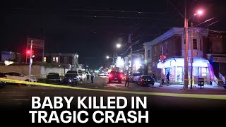 1yearold killed 2 women injured in tragic Philadelphia crash [upl. by Komsa]