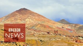 The mountain that eats men in Bolivia  BBC News [upl. by Ardnekal248]