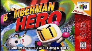 TAP N64 BomberMan Hero 100 amp No Damage  No Fall Death [upl. by Percy]