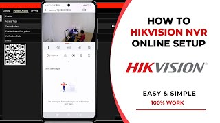 Hikvision NVR Online Setup [upl. by Uzzia]