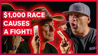 Farmtrucks 1000 Bet Gets Big Chief In A Fight  Street Outlaws [upl. by Ecaidnac]