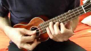 Bach BWV 846 WellTempered Clavier Prelude ukulele [upl. by Einahpad927]