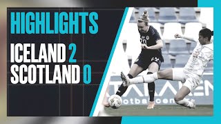 Iceland 20 Scotland  Highlights  Pinatar Cup 2023 [upl. by Danby]