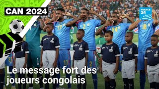 CAN 2024  le conflit dans l’est de la RD Congo s’invite dans la compétition • FRANCE 24 [upl. by Eca]