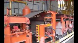 asbestos roof sheet machine [upl. by Aicatsan]