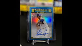 Pine Tar Breaks  Break 35  Topps Finest  Nolan Ryan Auto Yamamoto Color Match  amp Fancy Butlers [upl. by Semreh]