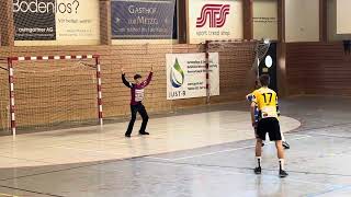 Handballmatch SG Pilatus vs Handball Stäfa [upl. by Eux]