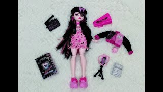 💖🎬✨PREMIERE Unboxing and Detailed Review Monster High G3 FEARBOOK Draculaura Doll 2024 ✨🎬💖 [upl. by Netnilc]