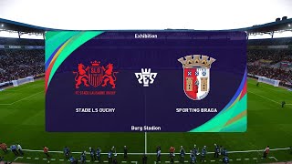 StadeLausanneOuchy vs Sporting Braga 05072024 Club Friendlies PES 2021 [upl. by Sherm333]