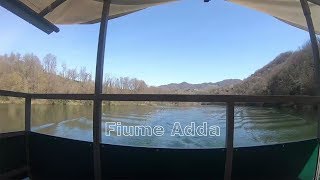 Battello sul fiume Adda  Timelapse 9 [upl. by Bigler]