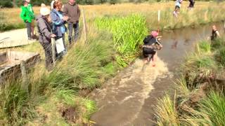 Mountain Bike Bog Snorkelling 2014 in Llanwrtyd Wells Wales [upl. by Eeneg563]