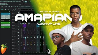 Amapiano FL Studio Tutorial 2023  Sgija Bique Session [upl. by Kenway338]