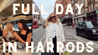 Spend A FULL Day With Us In Harrods London Harrods Shopping amp Food Best Friends Birthday Trip [upl. by Elfie137]