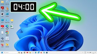 How to Add a Clock Widget in Windows 11 Super Easy  StepbyStep Guide [upl. by Ramon]