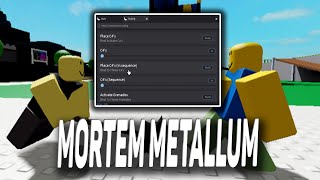 Mortem Metallum script – Get all melee Dupe weapons [upl. by Ardnasak]