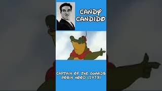 Reused Voice Actors in Old Disney Movies Candy Candido [upl. by Bergerac]