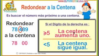 782  Ejercicios resueltos sobre redondeo a la centésima más cercana [upl. by Lramaj90]