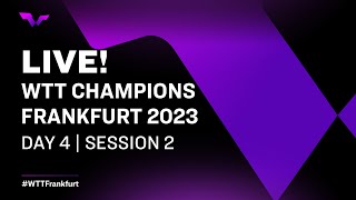 LIVE  WTT Champions Frankfurt 2023  Day 4  Session 2 [upl. by Okin]