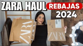 ZARA HAUL REBAJAS 2024 🔴desde 12 [upl. by Lavena414]