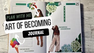 🌟 Plan with Me  AnikaKreativeKloset Art of Becoming Journal 🌟 [upl. by Anastatius]