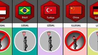 Countries Where Prostitution is Legal 2023 [upl. by Lordan]