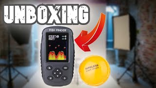 Unboxing the BEST PORTABLE FISH SONAR  Venterior Portable Rechargeable Fish Finder Wireless Sonar [upl. by Adnohsak]