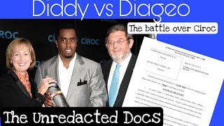 Was Diddy Sueing Diageo What Started His Downfall Unredacted court doc read [upl. by Tollmann]