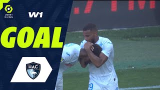 Goal Samuel GRANDSIR 90 1  HAC MONTPELLIER HÉRAULT SC  HAVRE AC 22 2324 [upl. by Abijah]