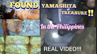 FOUND YAMASHITA TREASURE In the PhilippinesReal video [upl. by Ahsini]