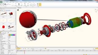 SolidWorks Composer Digger Animation Basics [upl. by Artim]