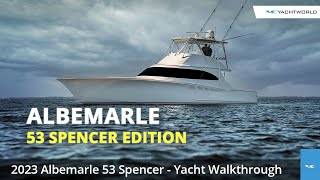 2023 Albemarle 53 Spencer Edition  Semi Custom Carolina Sportfish Yacht [upl. by Meil745]