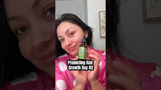 PROMOTING HAIR GROWTH DAY 82 USING MIELLE ROSEMARY MINT SCALP OIL hairgrowthjourney hairloss hair [upl. by Blake]