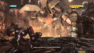 Transformers War for Cybertron  defeating Omega Supreme HD [upl. by Lamson156]