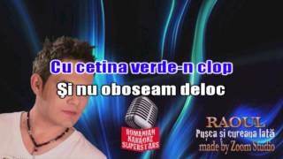 RAOUL  PUSCA SI CUREAUA LATA KARAOKE SUPER STARS [upl. by Rehotsirk]