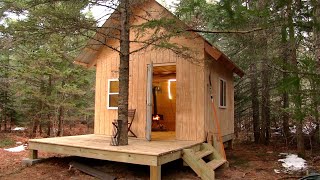 Remote Off Grid Cabin  start to finish [upl. by Fowler]