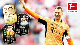 Top 10 Goalkeepers in Bundesliga – Neuer Sommer and    FIFA 22 RANKING [upl. by Michelle984]