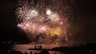 Zurich new year 2024 fireworks [upl. by Ayikur389]