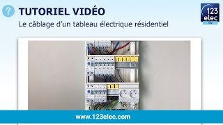 Comment câbler un tableau électrique [upl. by Notwen]