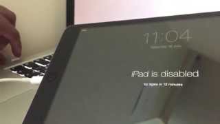 Forgot Passcode  How To Reset iPad to Factory  Reset Password [upl. by Gawen525]