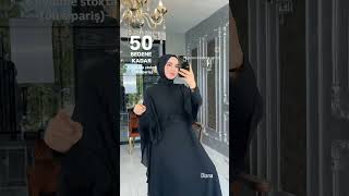 tesettür pelerinli abiye siyah tesettürabiyemodelleri tesetturelbise hijabdress hijabfashion [upl. by Gualtiero]