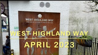 West highland way April 2023 102 miles in 8 days completed an amazing adventure 🤩 [upl. by Aneek]