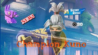 New Champion Kuno Skin Gameplay In Fortnite Fncs [upl. by Nicolis294]