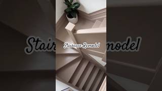 Staircase remodel staircaseideas howitransformedourstairs paintedstairs [upl. by Mauve73]