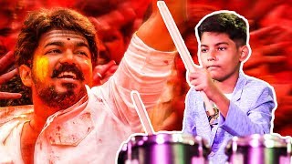 Aalaporaan Thamizhan Drums Version  Master Deepak Ramji Kalakal  RR 59 [upl. by Ninerb]