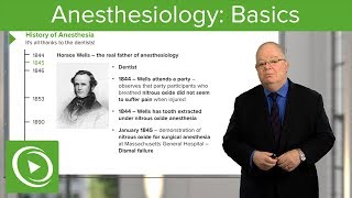 Anesthesiology Basics – Anesthesiology  Lecturio [upl. by Belayneh]