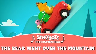 The Bear Went Over the Mountain Instrumental  StoryBots [upl. by Redvers]