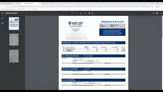 Enrolling In and Viewing eStatements  Desktop [upl. by Aynotel]